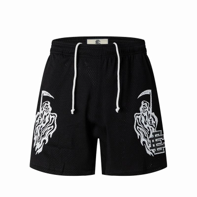 EM Sneakers Eric Emanuel x Warren Lotas Shorts Black/White 01