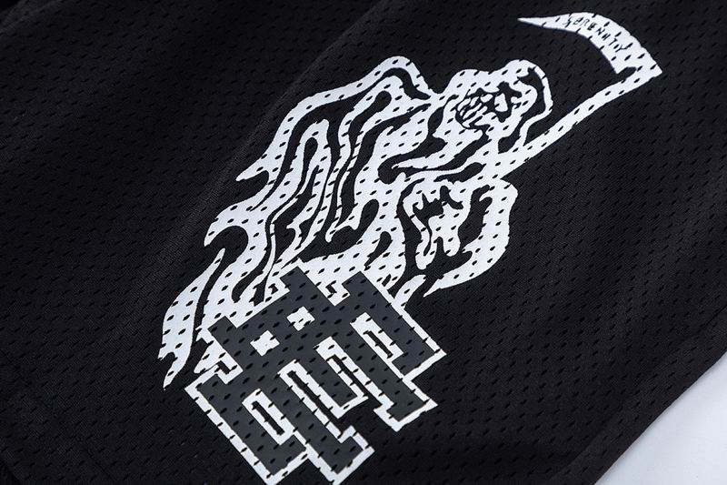 EM Sneakers Eric Emanuel x Warren Lotas Shorts Black/White