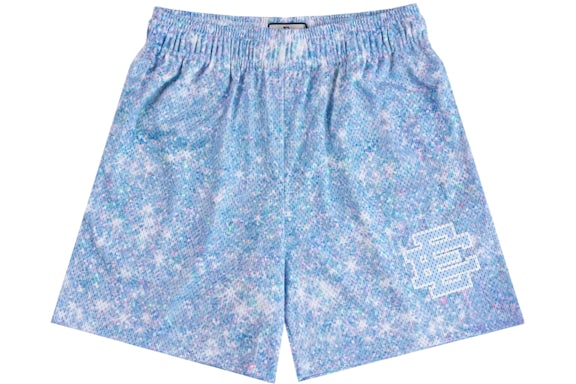 EM Sneakers Eric Emanuel EE Basic/Core Shorts Blue Sparkle/Blue