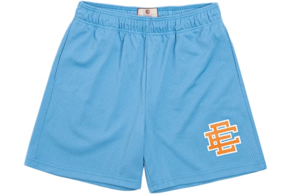 EM Sneakers Eric Emanuel EE Basic/Core Shorts Carolina Blue/Orange