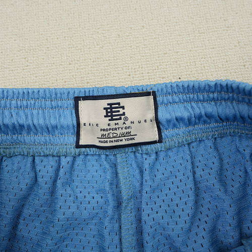 EM Sneakers Eric Emanuel EE Basic/Core Shorts Carolina Blue/Orange