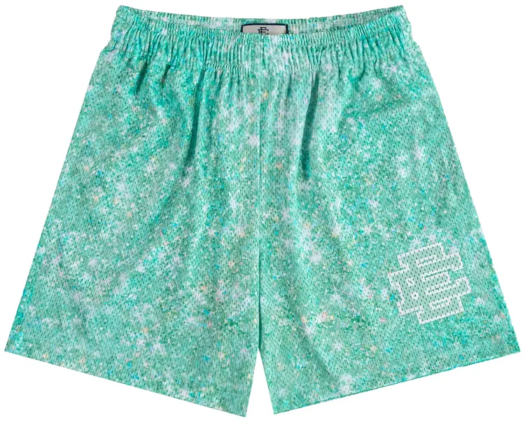 EM Sneakers Eric Emanuel EE Basic/Core Shorts Green Sparkle/Green