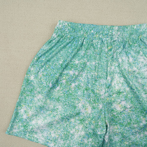 EM Sneakers Eric Emanuel EE Basic/Core Shorts Green Sparkle/Green