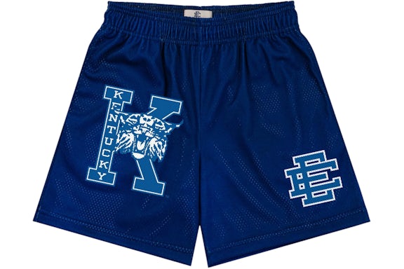 EM Sneakers Eric Emanuel EE Basic/Core University of Kentucky Shorts Navy/Blue EE