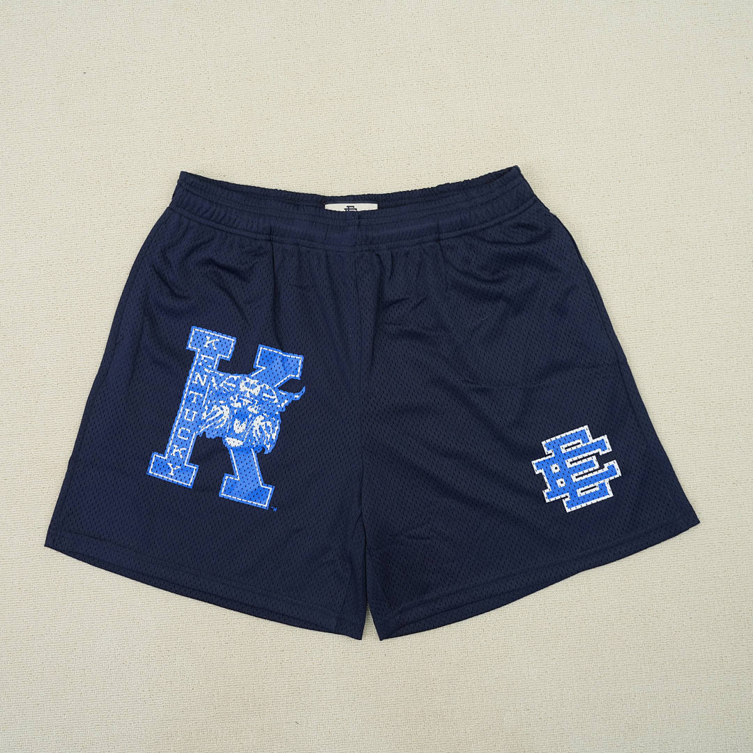 EM Sneakers Eric Emanuel EE Basic/Core University of Kentucky Shorts Navy/Blue EE