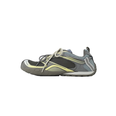 EM Sneakers Balenciaga Radar Gradient Lines Brown Blue Yellow 01