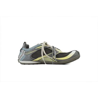 EM Sneakers Balenciaga Radar Gradient Lines Brown Blue Yellow 02