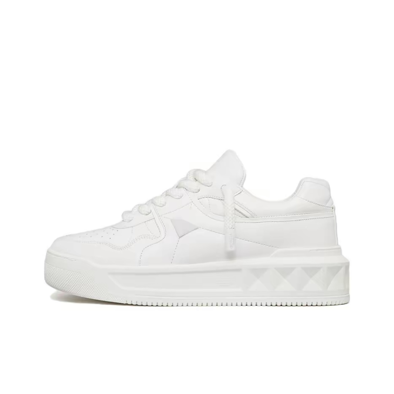 EM Sneakers Valentino Garavani One Stud XL Toile Iconographe Sneakers White