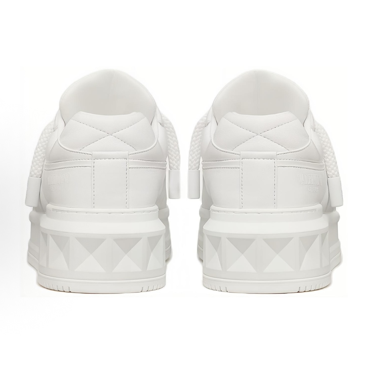 EM Sneakers Valentino Garavani One Stud XL Toile Iconographe Sneakers White