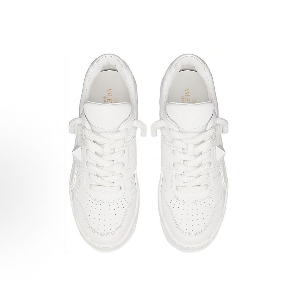 EM Sneakers Valentino Garavani One Stud XL Toile Iconographe Sneakers White