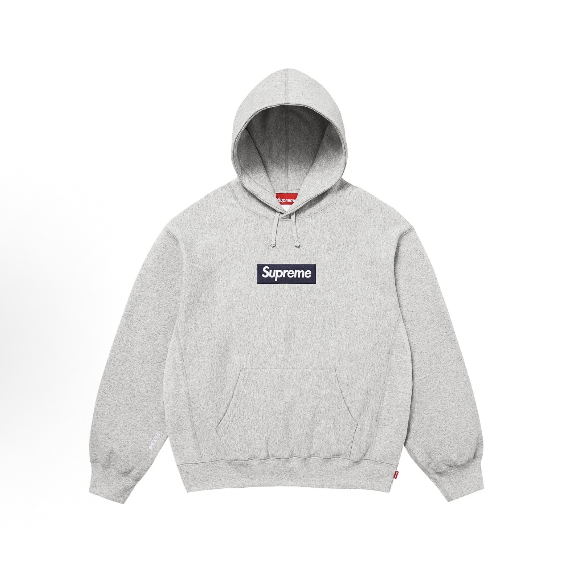 EM Sneakers Supreme Box Logo Hooded Sweatshirt(FW25)Heather Grey