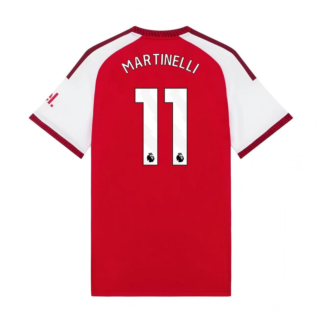 Arsenal 2026/27 EPL Home Jersey - Player/Fan Version with Custom Player Number Printing