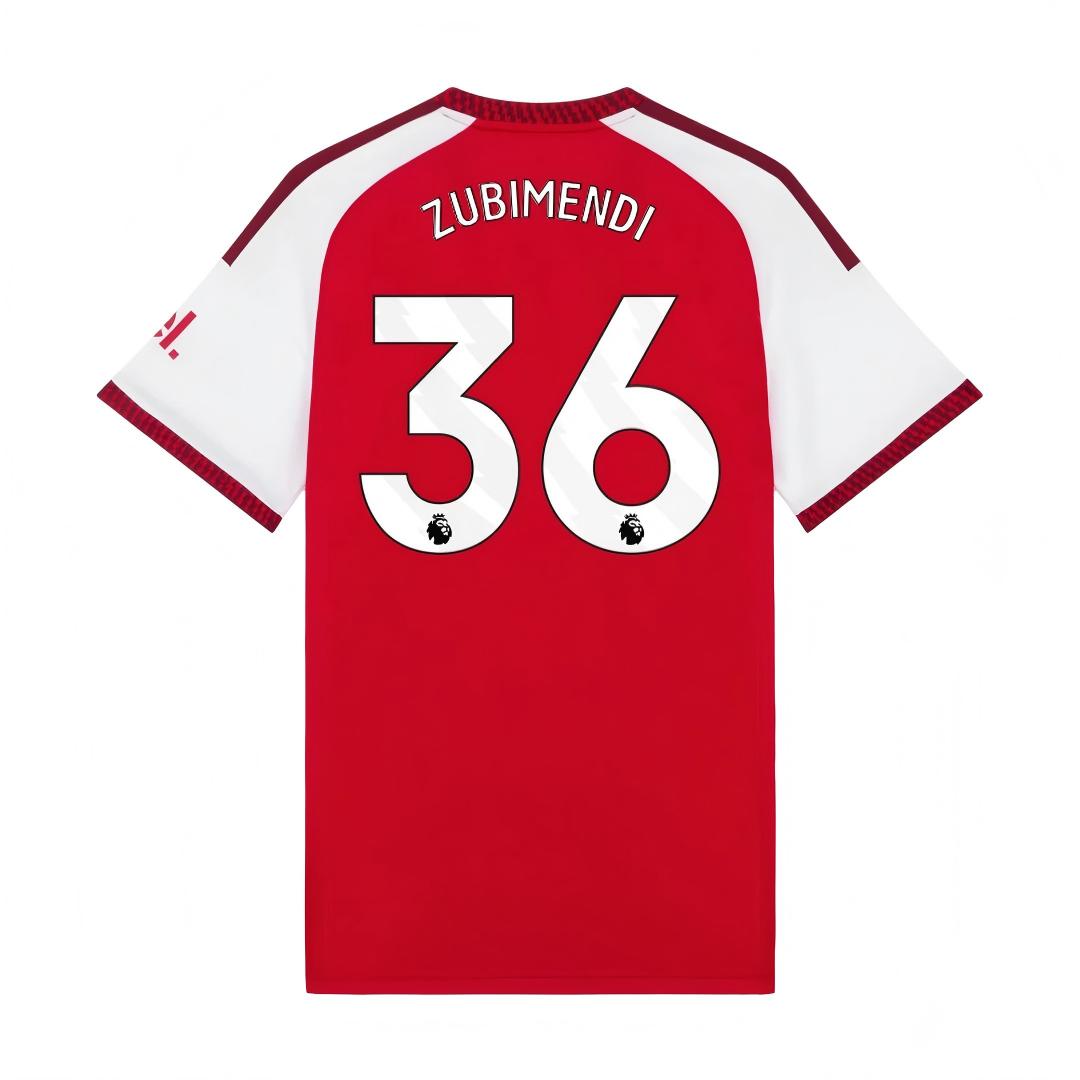 Arsenal 2026/27 EPL Home Jersey - Player/Fan Version with Custom Player Number Printing