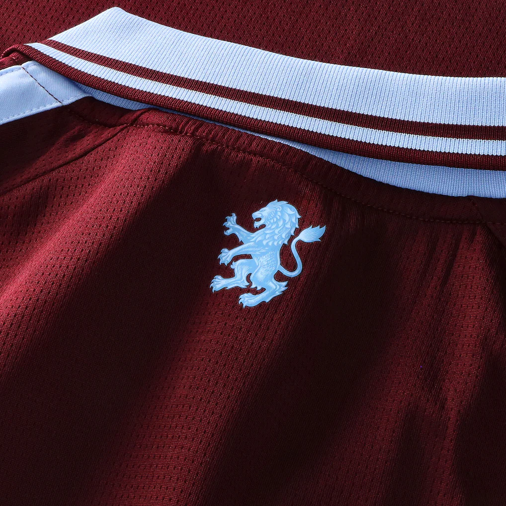 Aston Villa 2026/27 EPL Home Jersey - Player/Fan Version with Custom Player Number Printing