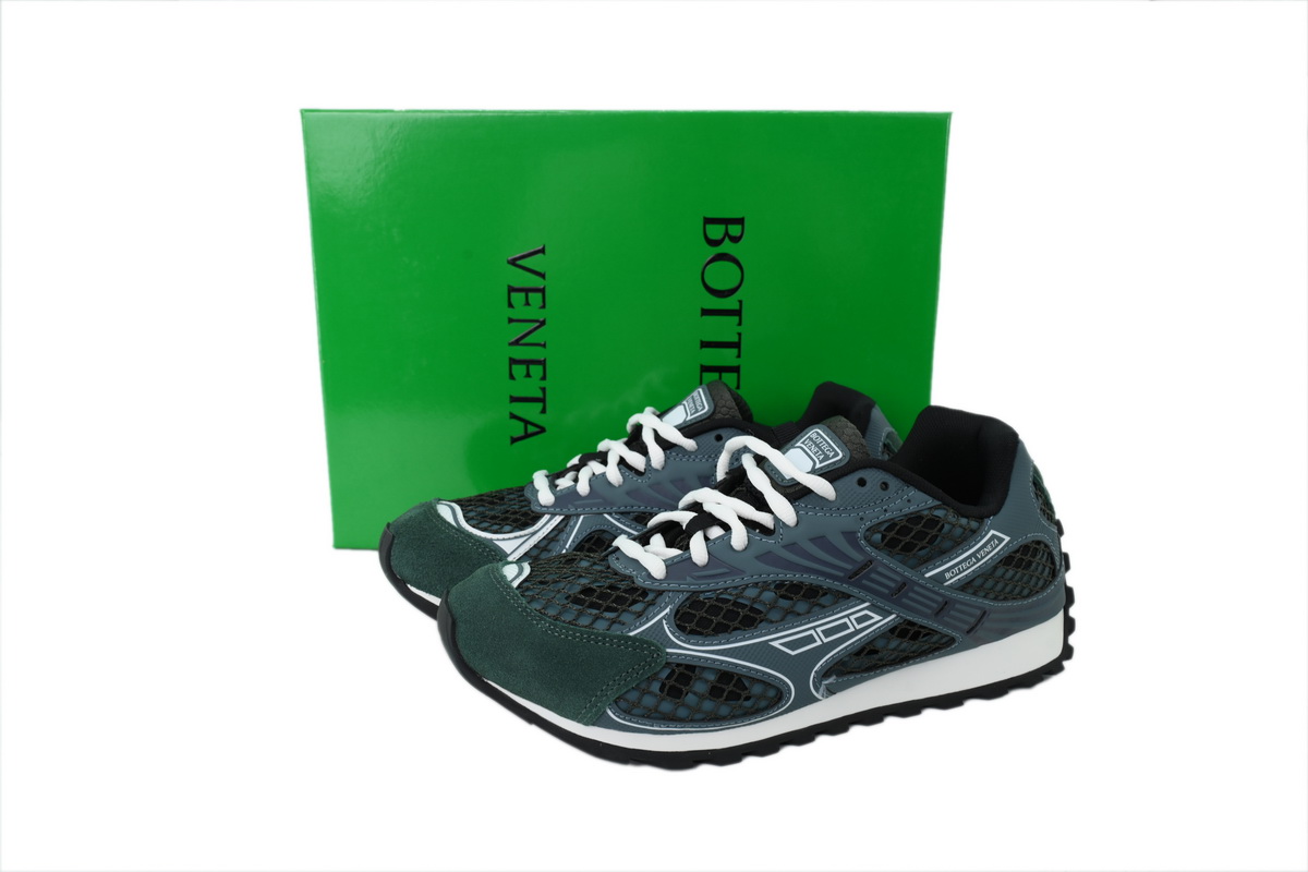 Bottega Veneta Orbit Sneaker Dark Green
