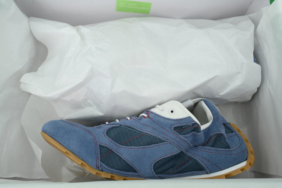 Bottega Veneta Orbit Flash Sneaker Blue