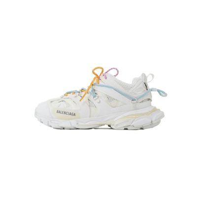 Balenciaga Track Trail Lace White Red(Without LED) 01