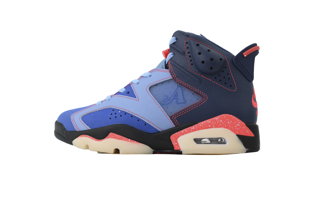 EM Sneakers Air Jordan 6 x Awake NY Retro Midnight Navy Infrared