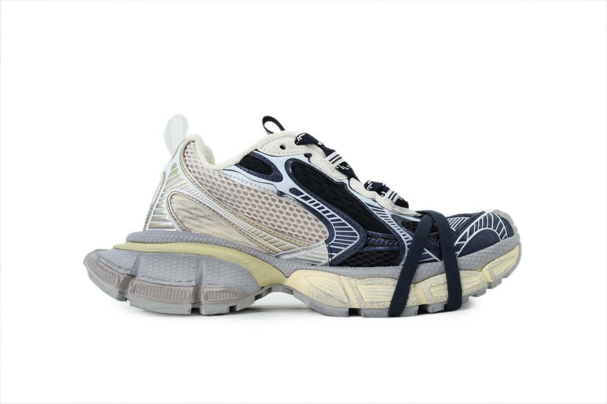 EM Sneakers Balenciaga 3xL Eggshell Red Navy