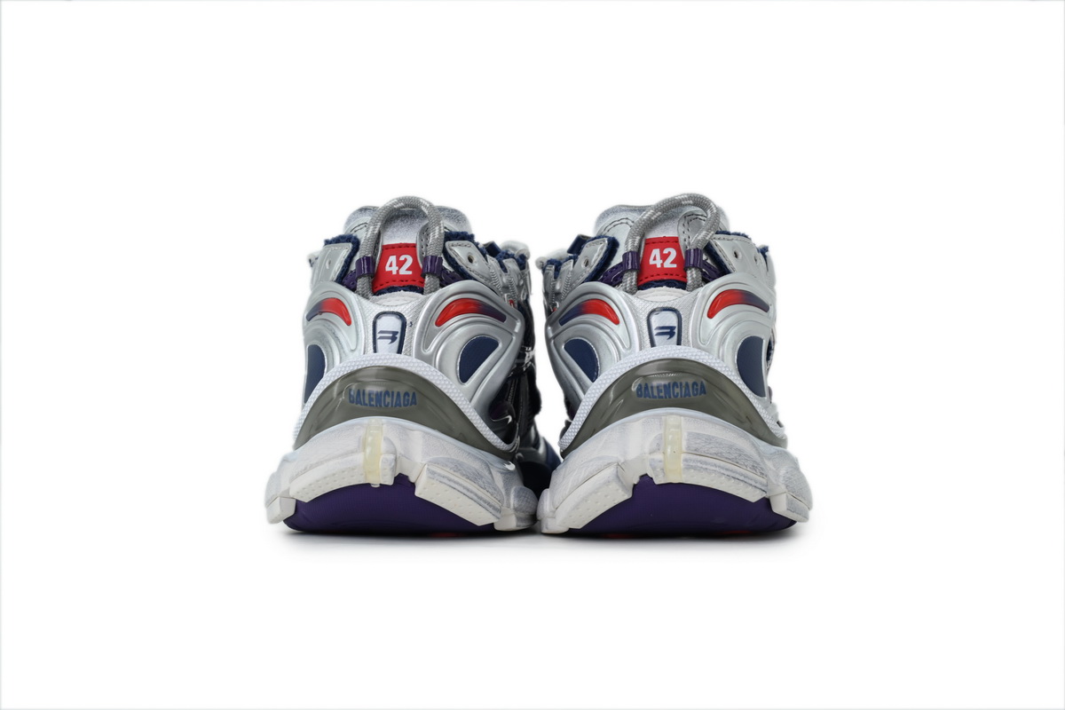 EM Sneakers Balenciaga Runner Gradient Sneaker Navy Red Grey