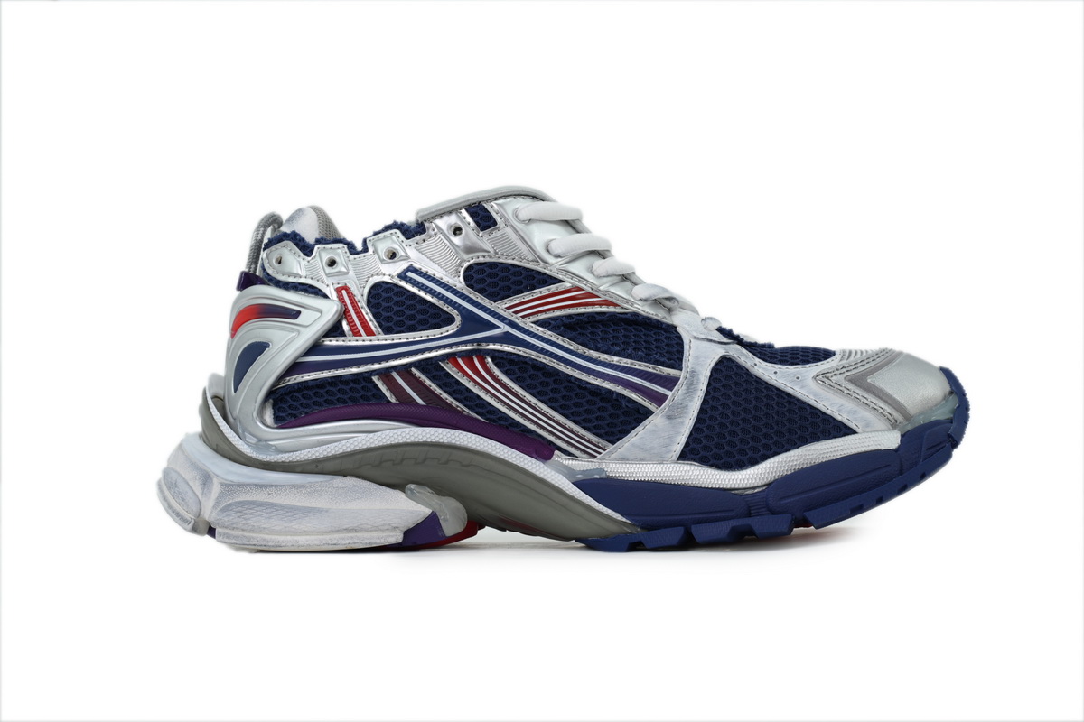EM Sneakers Balenciaga Runner Gradient Sneaker Navy Red Grey