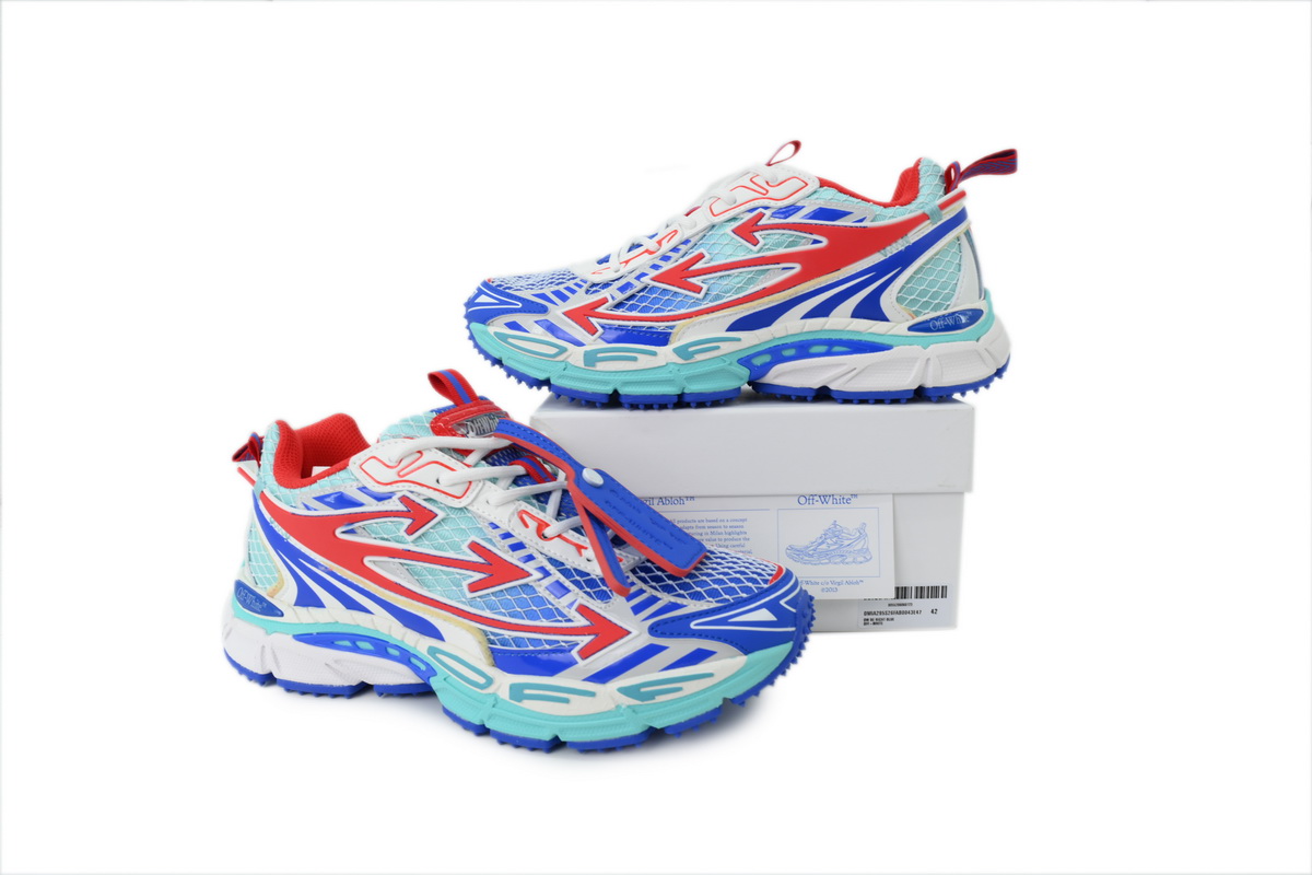 EM Sneakers OFF-WHITE Out Of Blue Red