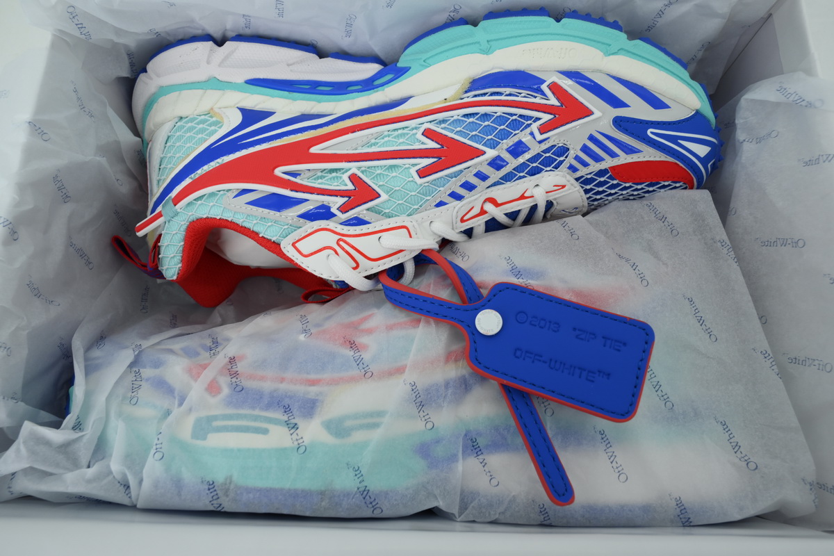 EM Sneakers OFF-WHITE Out Of Blue Red