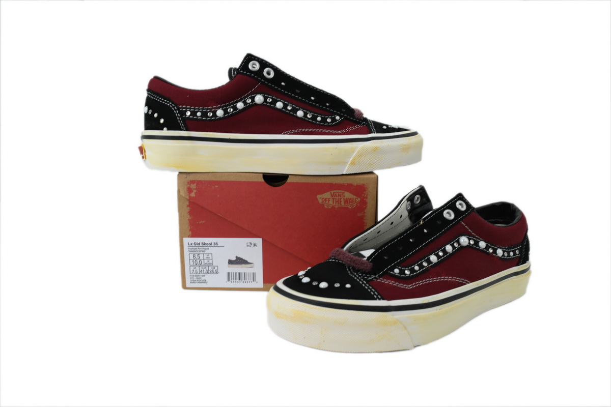 EM Sneakers Vans Old Skool 36 Pearlized Port Royale ComplexCon Exclusive