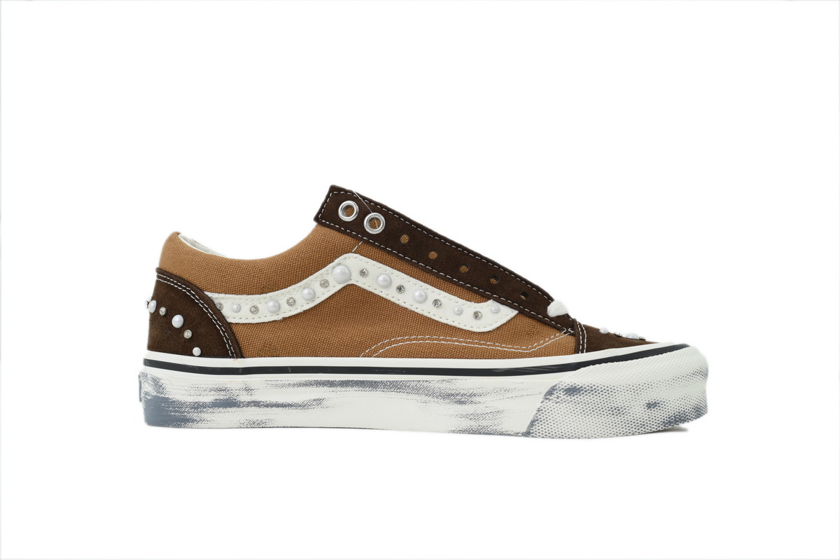 EM Sneakers Vans Old Skool 36 Pearlized Pack Vintage Cocoa Brown