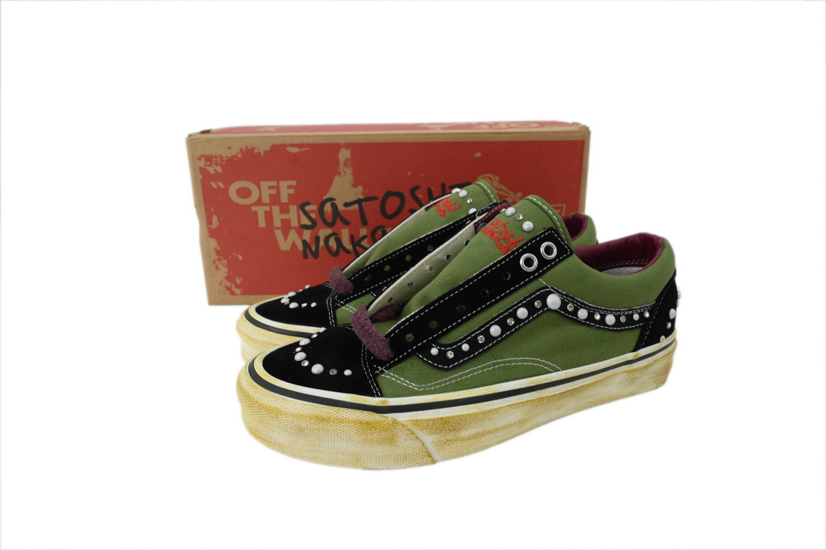 EM Sneakers Vans Old Skool Reissue 36 Pearlized Army