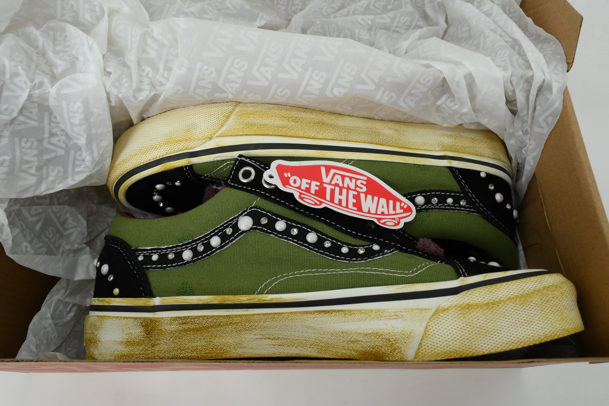 EM Sneakers Vans Old Skool Reissue 36 Pearlized Army