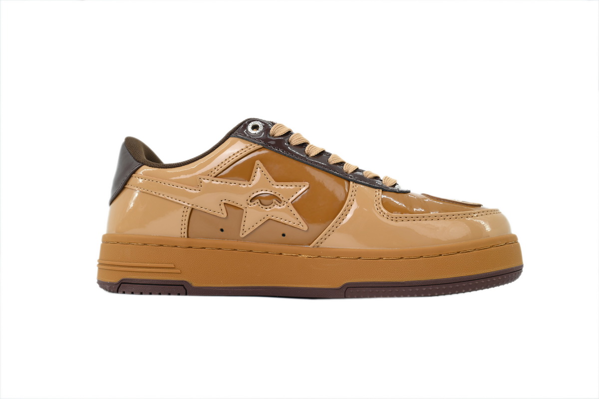 EM Sneakers A Bathing Ape Bape Brown