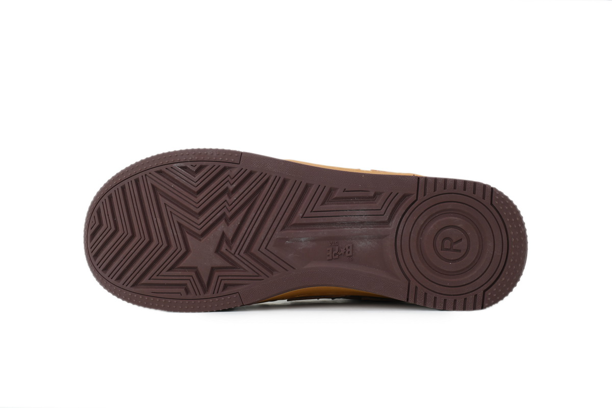 EM Sneakers A Bathing Ape Bape Brown
