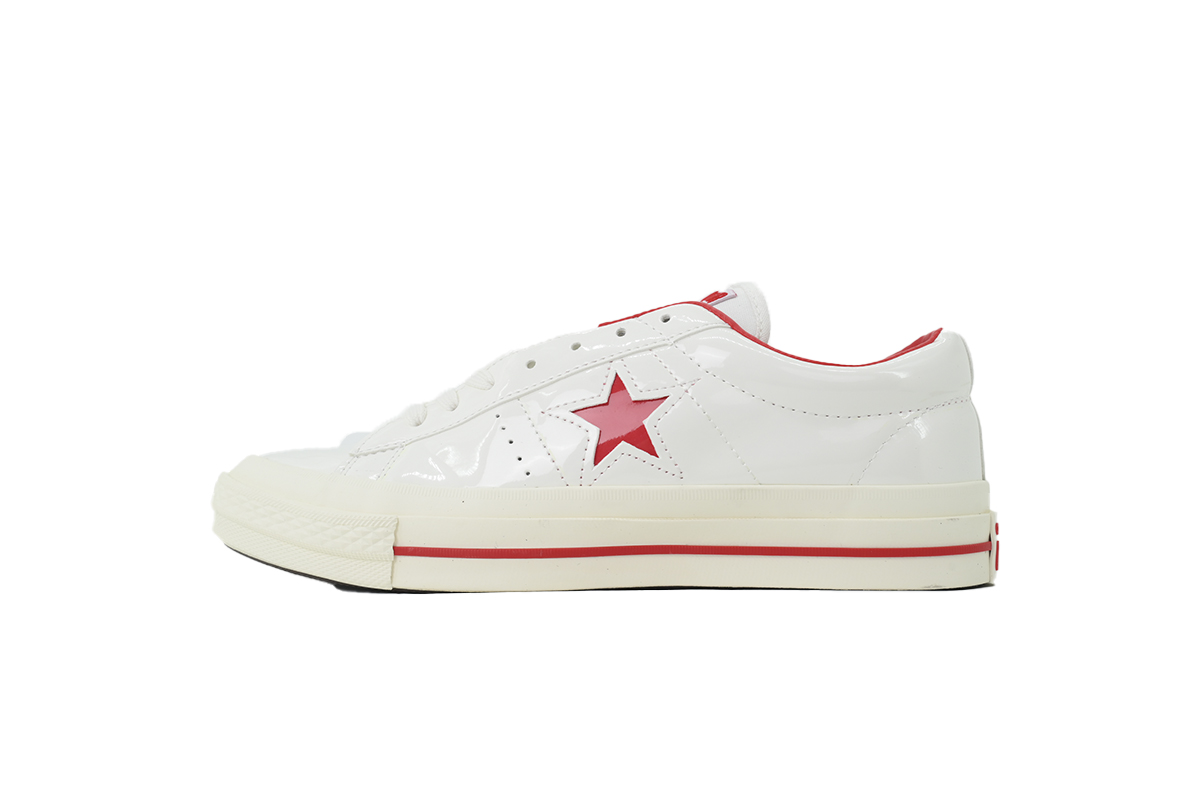 EM Sneakers Converse One Star Ox HanByeol White Red