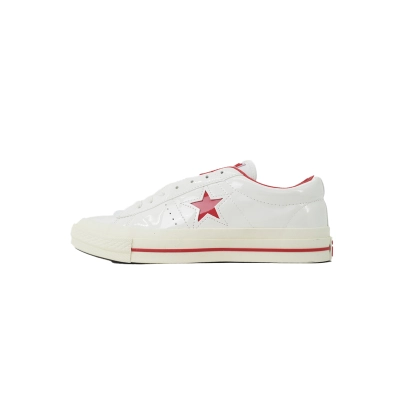 EM Sneakers Converse One Star Ox HanByeol White Red 01