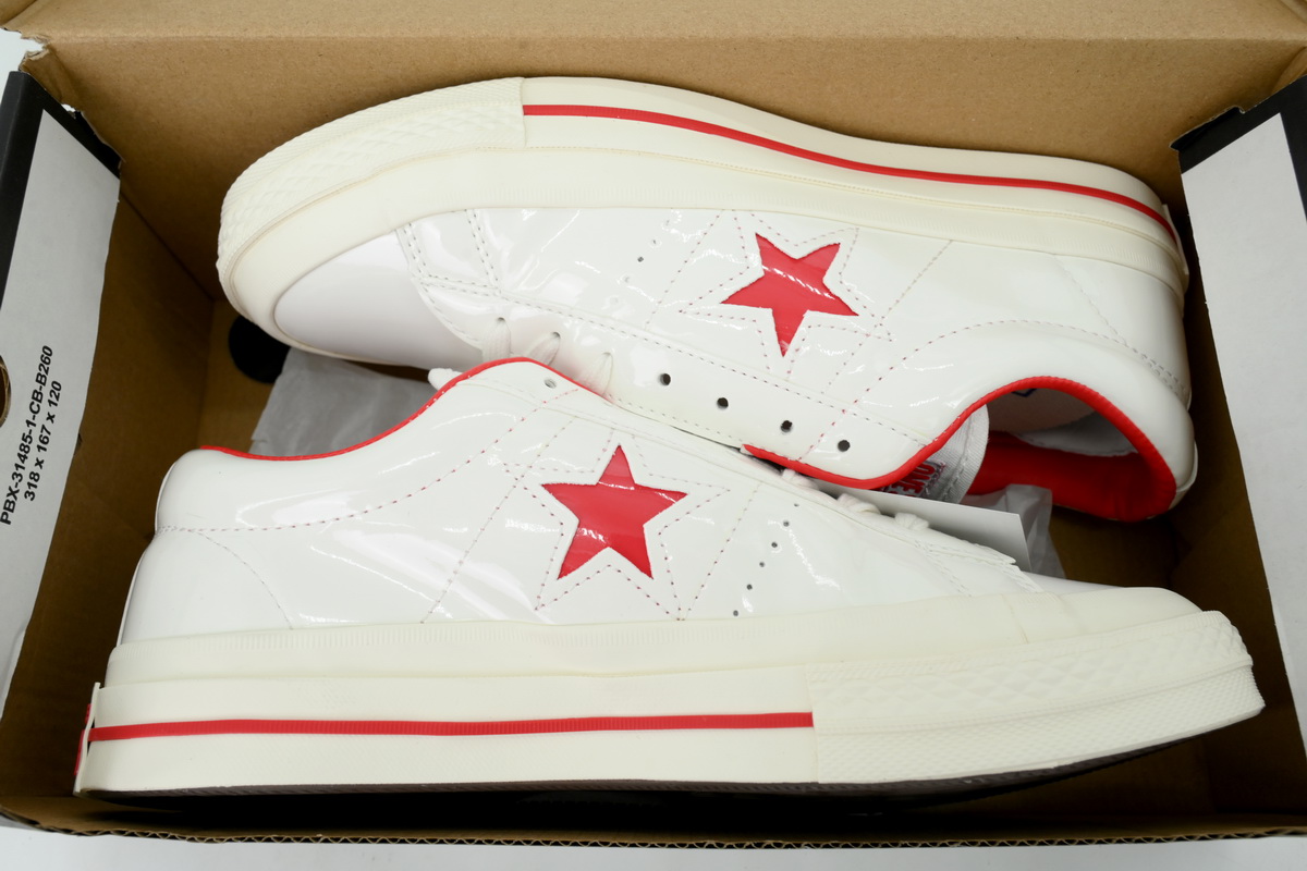 EM Sneakers Converse One Star Ox HanByeol White Red