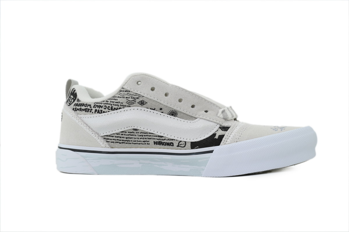 EM Sneakers Vans x HIRONO Knu Skool White Black