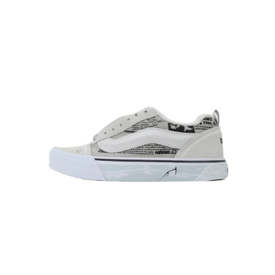 EM Sneakers Vans x HIRONO Knu Skool White Black 01