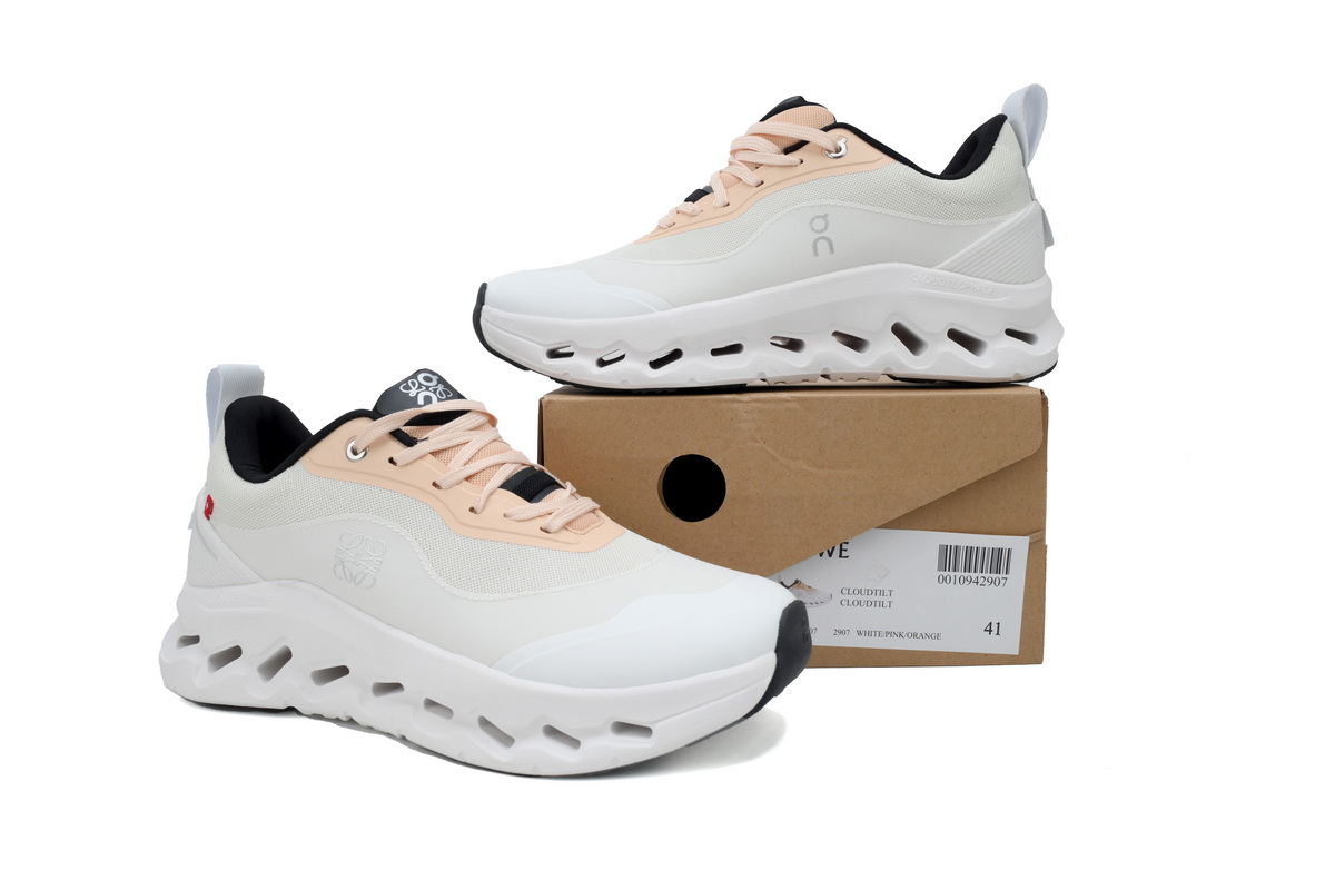 EM Sneakers On Cloudtilt 2 Tan White