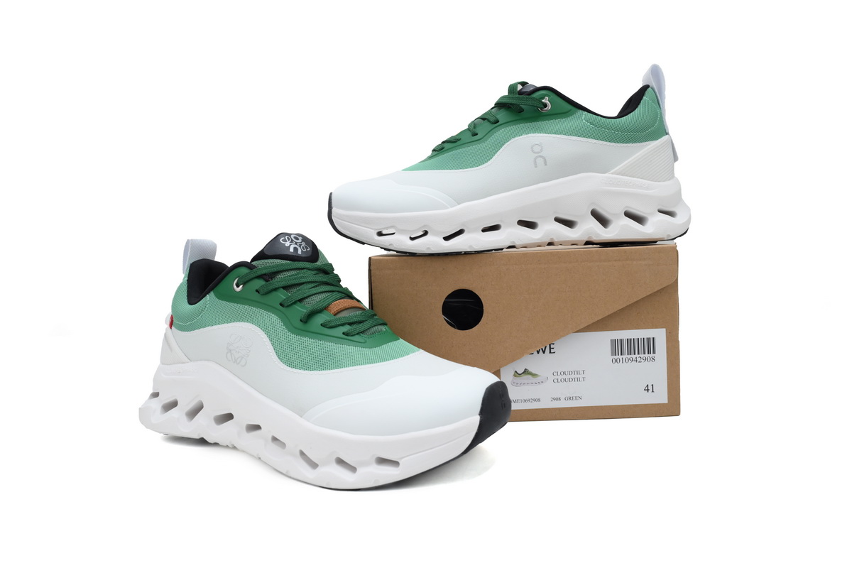 EM Sneakers On Cloudtilt 2 Green White