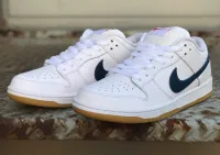EM Sneakers Nike SB Dunk Low Orange Label White Black (2019) review 0