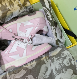 EM Sneakers OFF-WHITE Out Of Office Pink White review Biu Blue