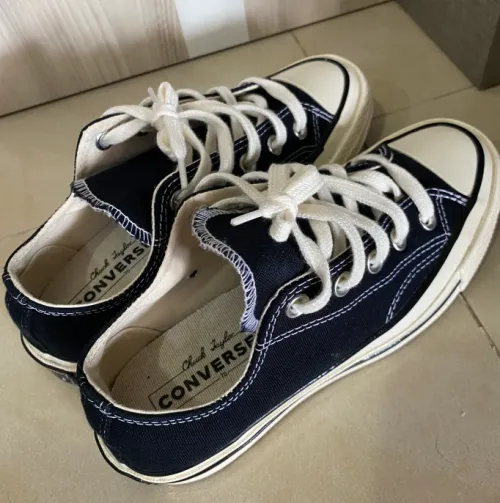 EM Sneakers Chuck Taylor All Star 70 Ox Black White review 