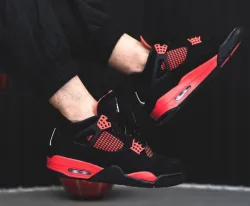 EM Sneakers Jordan 4 Retro Red Thunder review All Soon