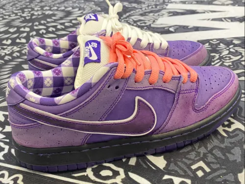 EM Sneakers Nike SB Dunk Low Concepts Purple Lobster review 