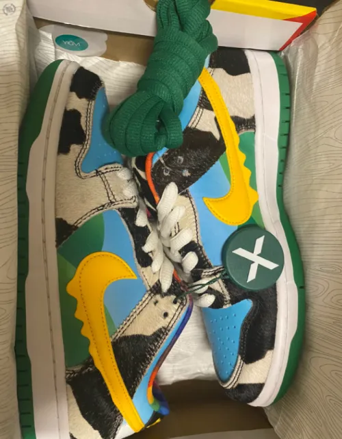 EM Sneakers Nike SB Dunk Low Ben & Jerry's Chunky Dunky review 