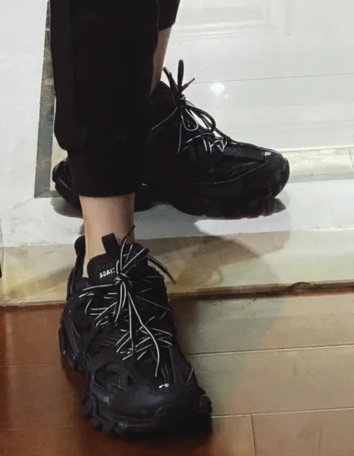 EM Sneakers Balenciaga Track Black(Without LED) review 