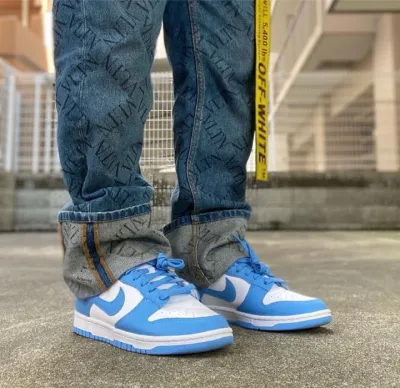 EM Sneakers Nike Dunk Low UNC (2021) review keen