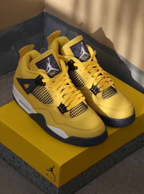 EM Sneakers Jordan 4 Retro Lightning (2006) review 