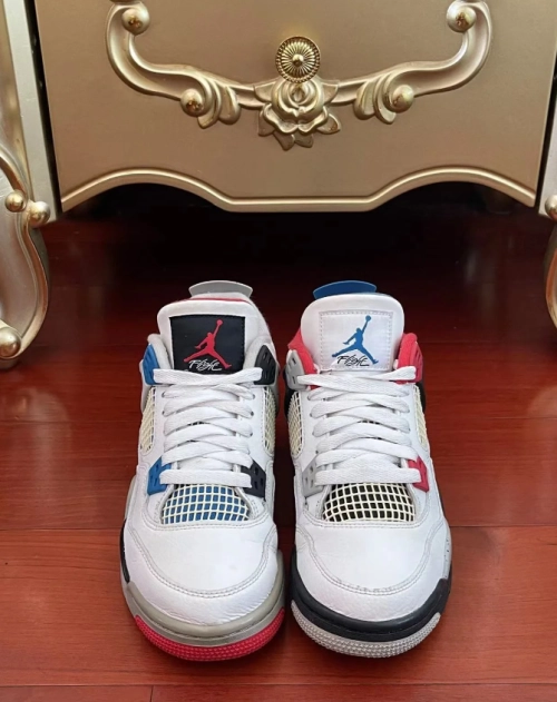 EM Sneakers Jordan 4 Retro What The reviewed by